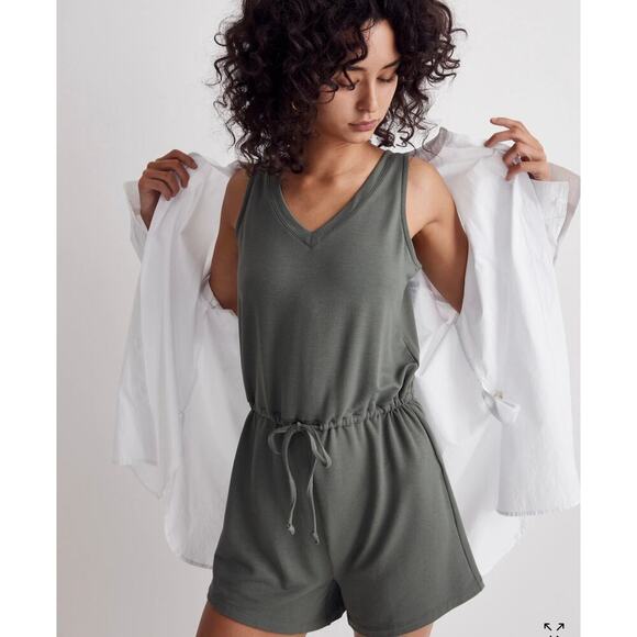Madewell Drawstring Rompere MWL sz Small - Picture 1 of 6